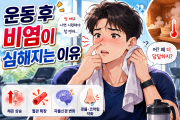 운동이나 사우나 후 알레르기 비염이 더 심해지는 이유