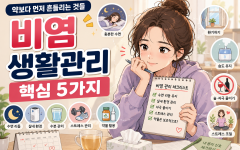알레르기 비염에서 생활 관리가 중요한 이유