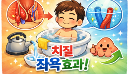 치질 좌욕이 도움이 되는 이유, 따뜻한 물이 항문 혈관에 만드는 변화