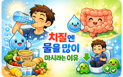 수분 섭취는 패턴이 중요합니다