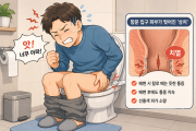 화장실 가는게 무서울 정도로 아프다면? 치열일 수 있습…