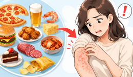 두드러기, 이 음식은 조심하세요