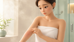 샤워 후 두드러기가 올라오는 이유, 물 때문이 아닐 수도 있습니다